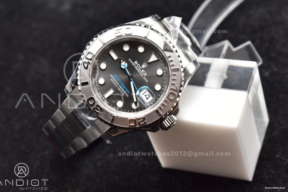 1264 Yacht-Master 126622 VSF 1:1 Dial Sustainable VS SS Bracelet Gray Best Edition on Steel 904L 0805